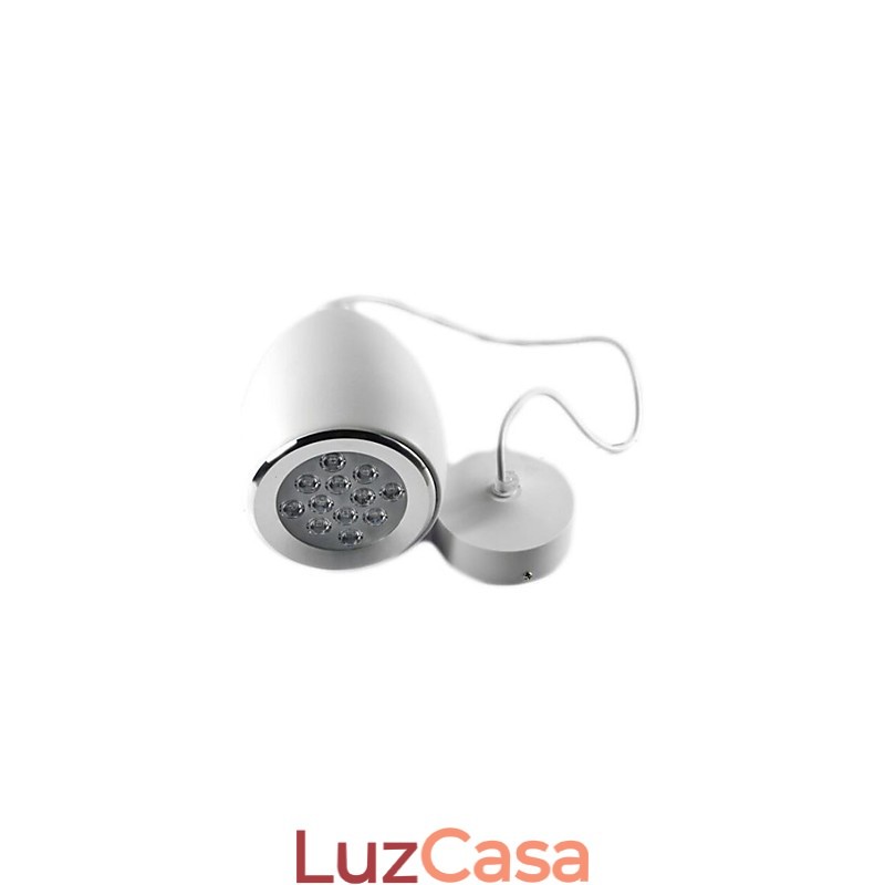 Luminária pendente de metal com pintura de globo contemporânea moderna