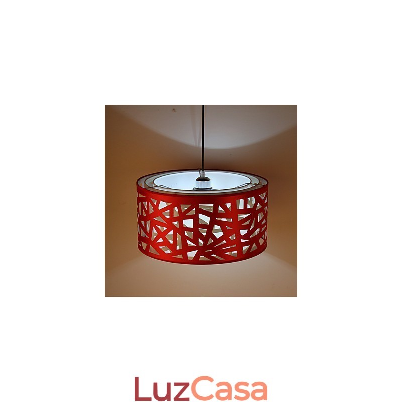 Luminárias pendentes modernas contemporâneas de metal