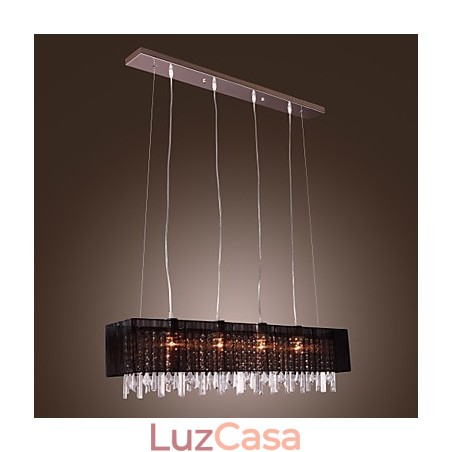 Ilha moderna contemporânea cristal outros metal pingente luz Ilha moderna contemporânea cristal outros metal pingente luz