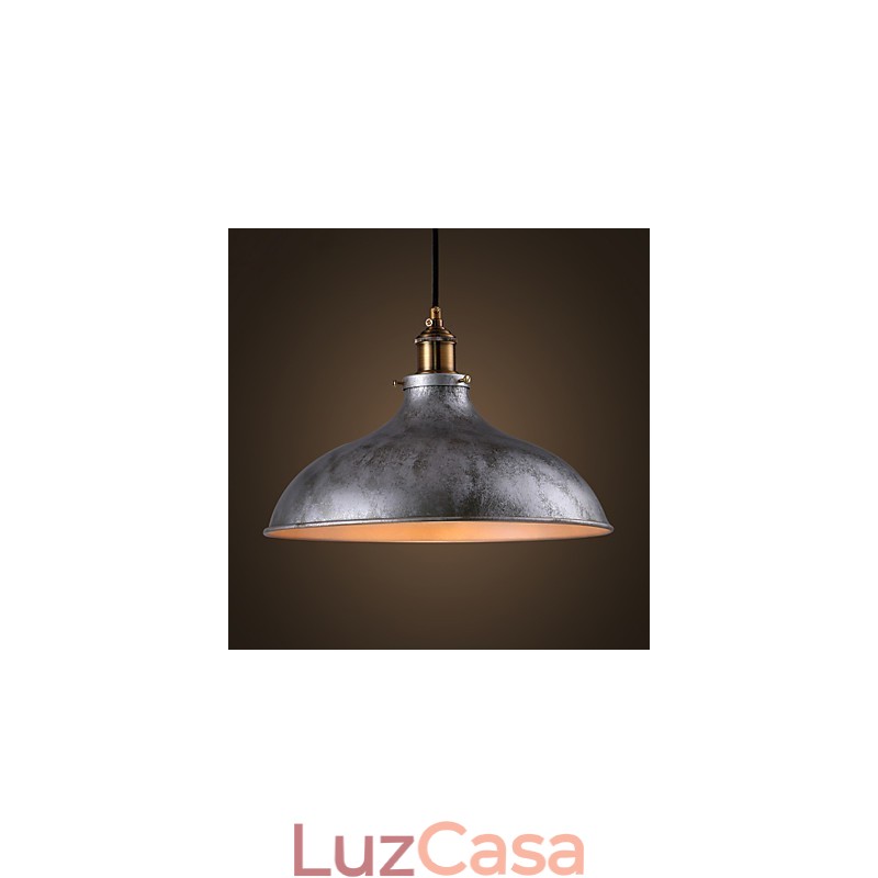 Luminária pendente de ferro de alta qualidade estilo loft, estilo americano, vintage, retrô, estilo country
