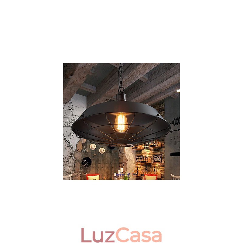 Luminárias pendentes American Country Retro Ferro forjado Contemporâneo e Contratado Armazém Droplight