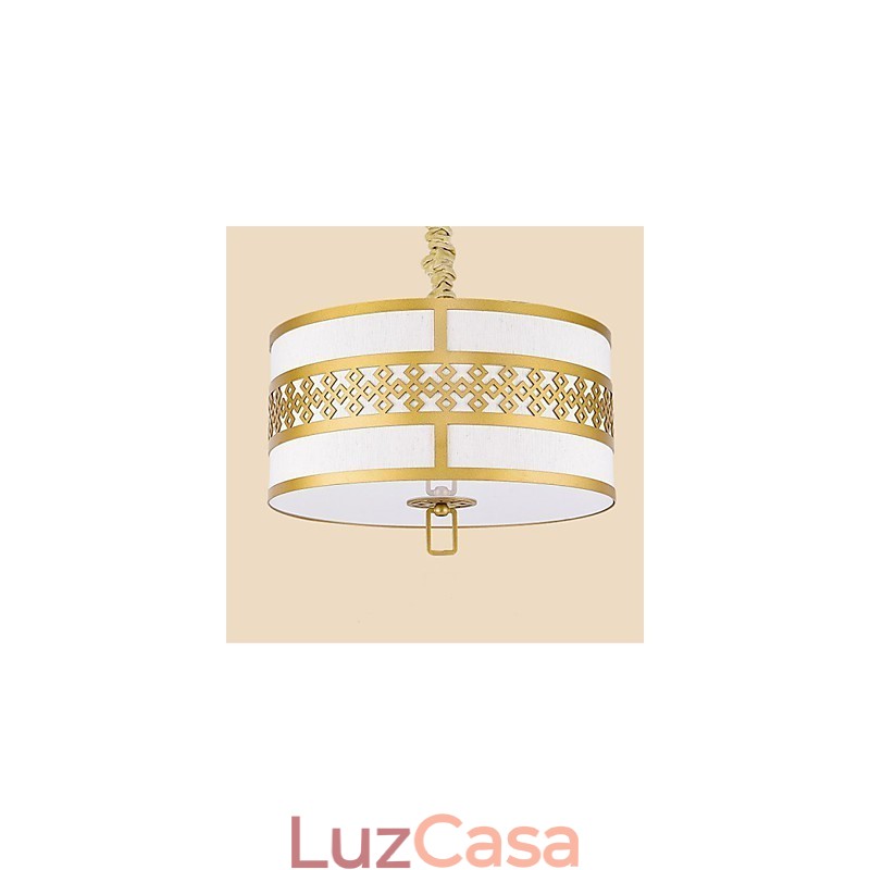 Iluminação suspensa estilo chinês simplicidade moderna