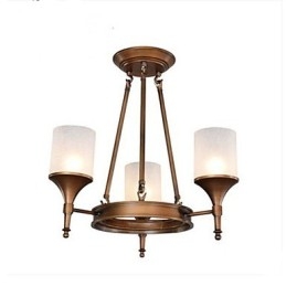 Lustre Pastoral Retro de Ferro Forjado