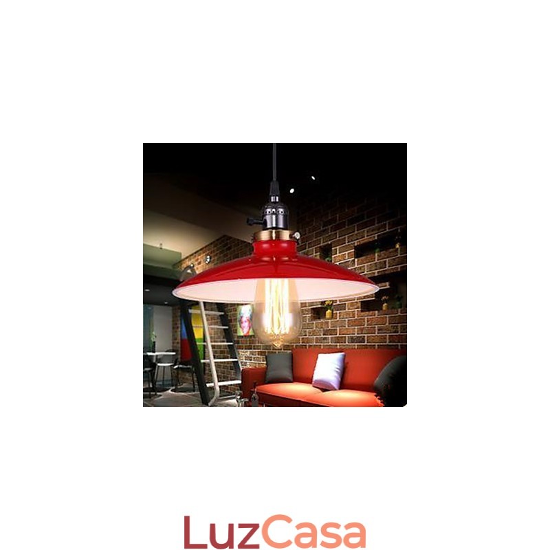 Luminária pendente estilo loft industrial americano