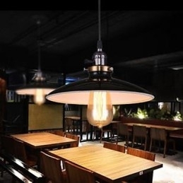 Luminária pendente estilo loft industrial americano