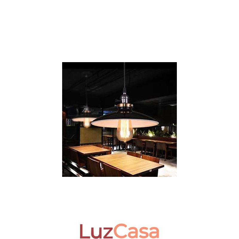 Luminária pendente estilo loft industrial americano