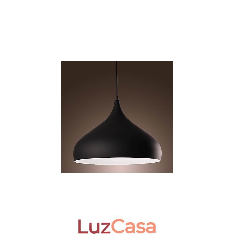 Luminária pendente moderna contemporânea retrô estilo mini com pintura