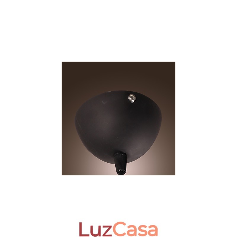 Luminária pendente moderna contemporânea retrô estilo mini com pintura