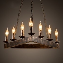 Retro Classic Metal Ceiling Lights Simples Luminárias Pendentes Café Luminária Pendente