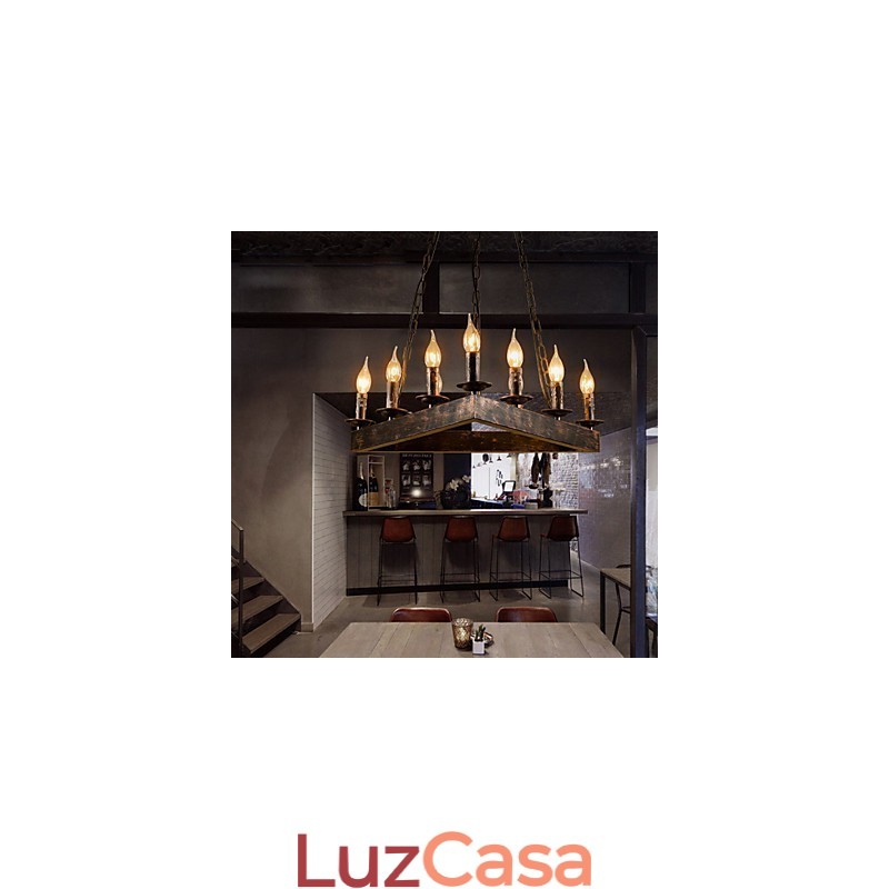 Retro Classic Metal Ceiling Lights Simples Luminárias Pendentes Café Luminária Pendente