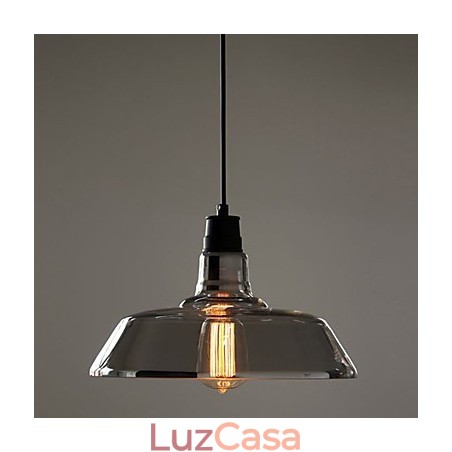 Luminária pendente galvanizada vintage para garagem Luminária pendente galvanizada vintage para garagem