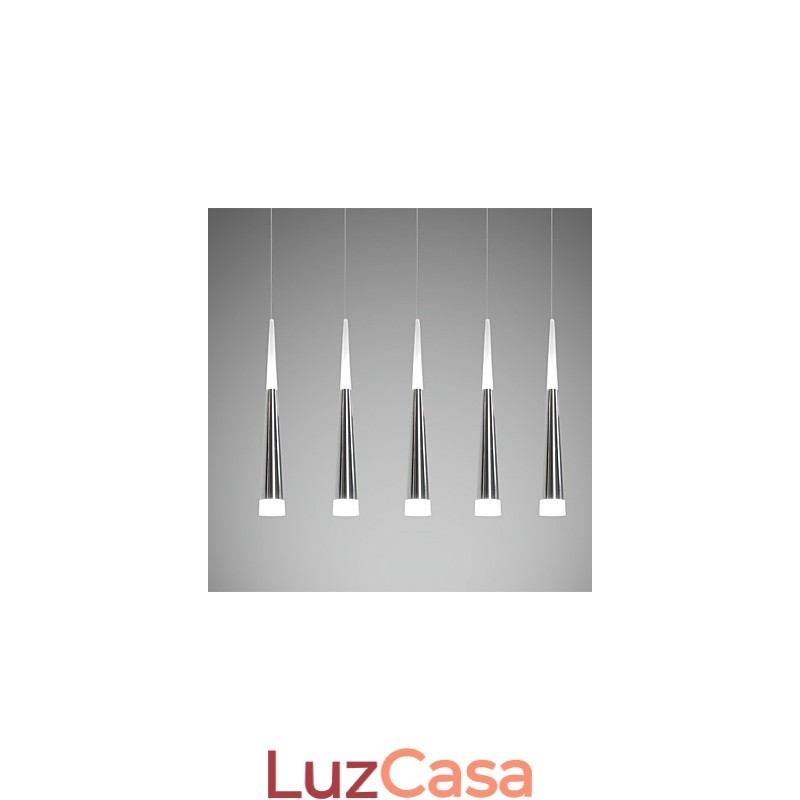Luminárias pendentes modernas contemporâneas de metal