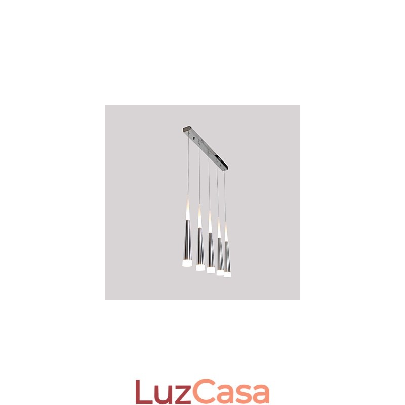 Luminárias pendentes modernas contemporâneas de metal