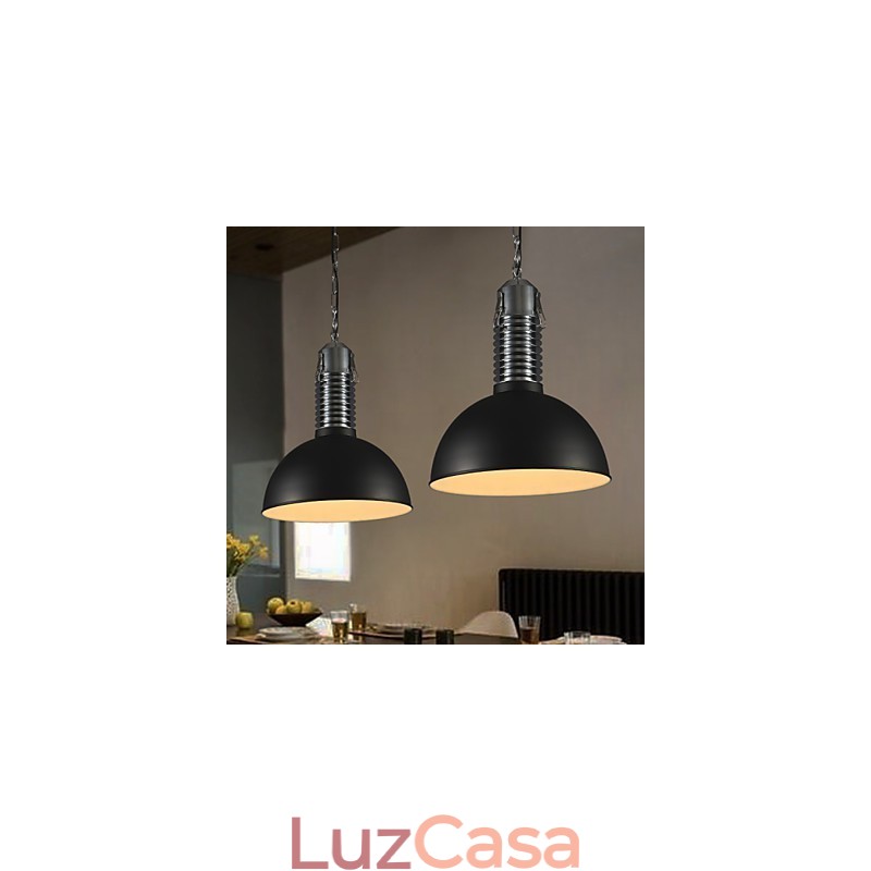 Lustre de metal estilo vintage clássico tradicional mini