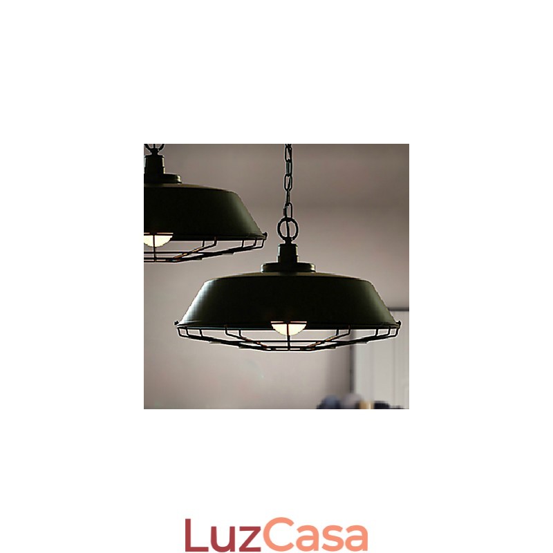 País de ferro forjado restaurando maneiras antigas lâmpada de luz de gota de cabeça única