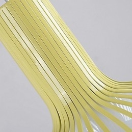 Lustre de gaiola de ferro forjado americano retrô contraído