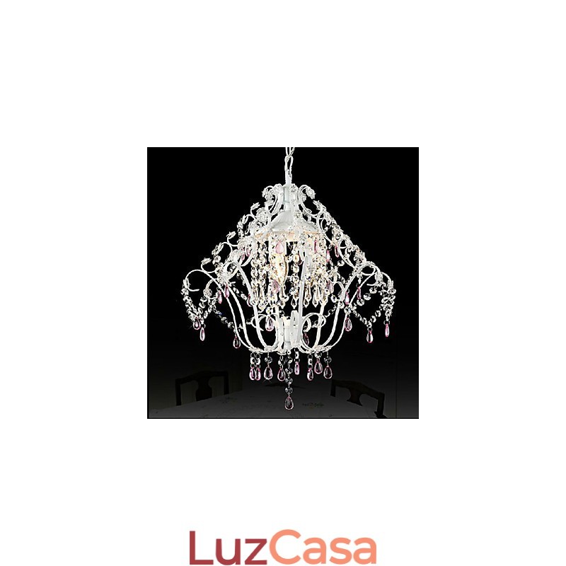 Pingente de cristal de moda de jardim estilo europeu