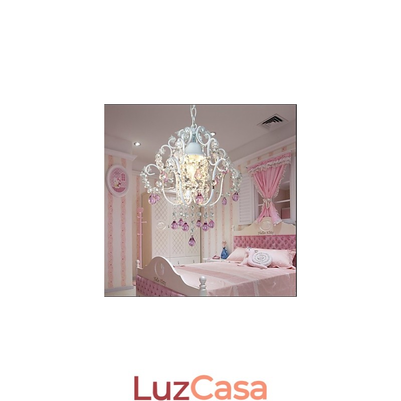 Pingente de cristal de moda de jardim estilo europeu