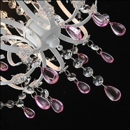 Pingente de cristal de moda de jardim estilo europeu