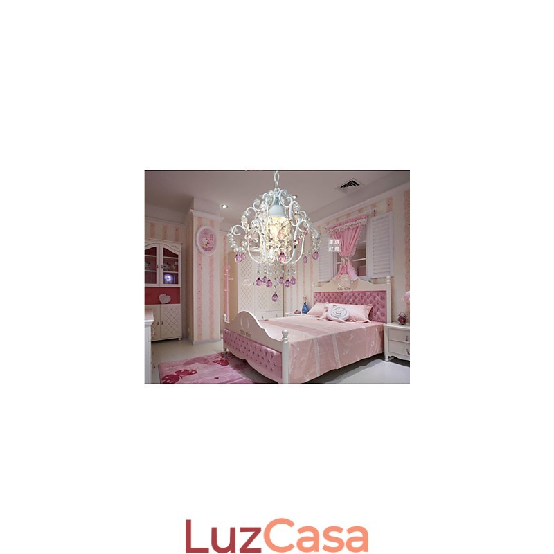 Pingente de cristal de moda de jardim estilo europeu