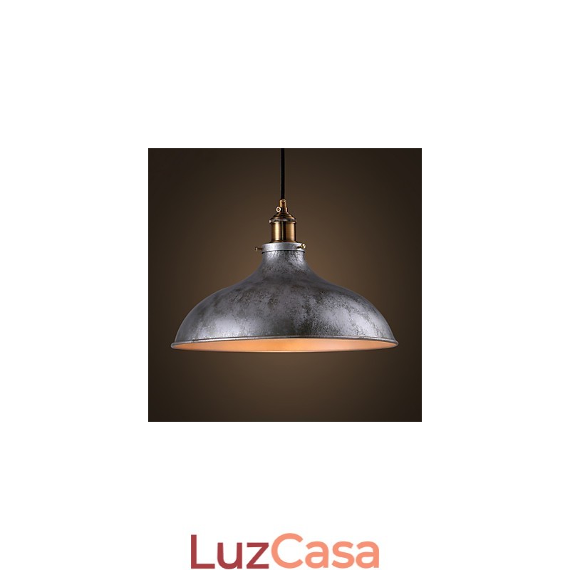 Luminária pendente de ferro de alta qualidade estilo loft, estilo americano, vintage, retrô, estilo country