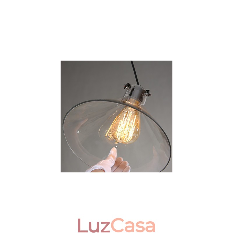 Luzes Pendentes Tradicionais Clássicas Vintage Retro Metal