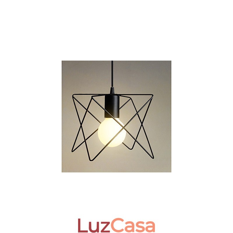 Luminárias pendentes estilo mini retrô metal