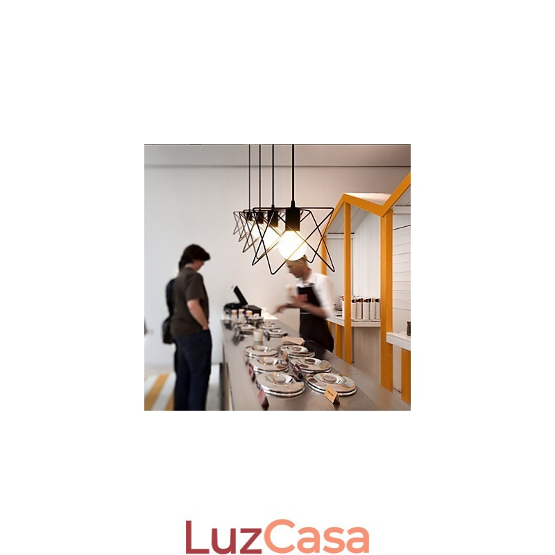 Luminárias pendentes estilo mini retrô metal