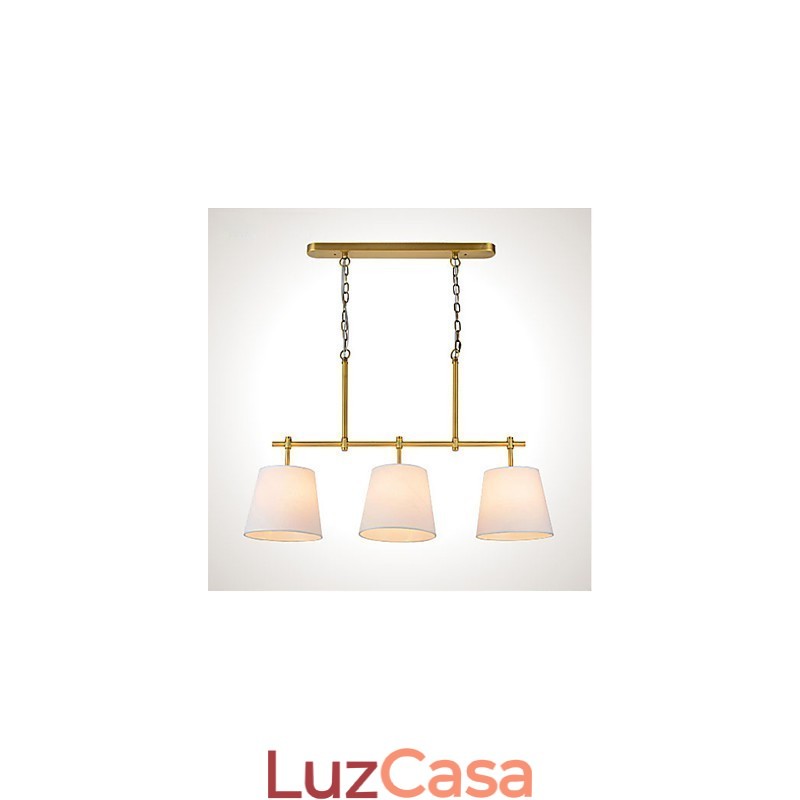 Luminária pendente de design decorativo contemporâneo moderno