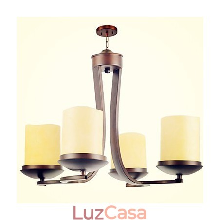 Lustre de metal tradicional clássico retrô estilo mini pintura Lustre de metal tradicional clássico retrô estilo mini pintura