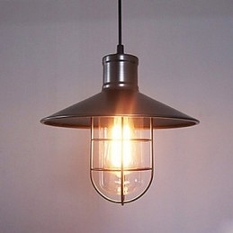 Luminária pendente estilo vintage retrô mini com pintura