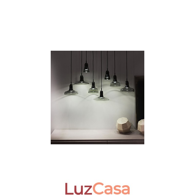 Contratado e contemporâneo sombra moda decoração lustre de vidro