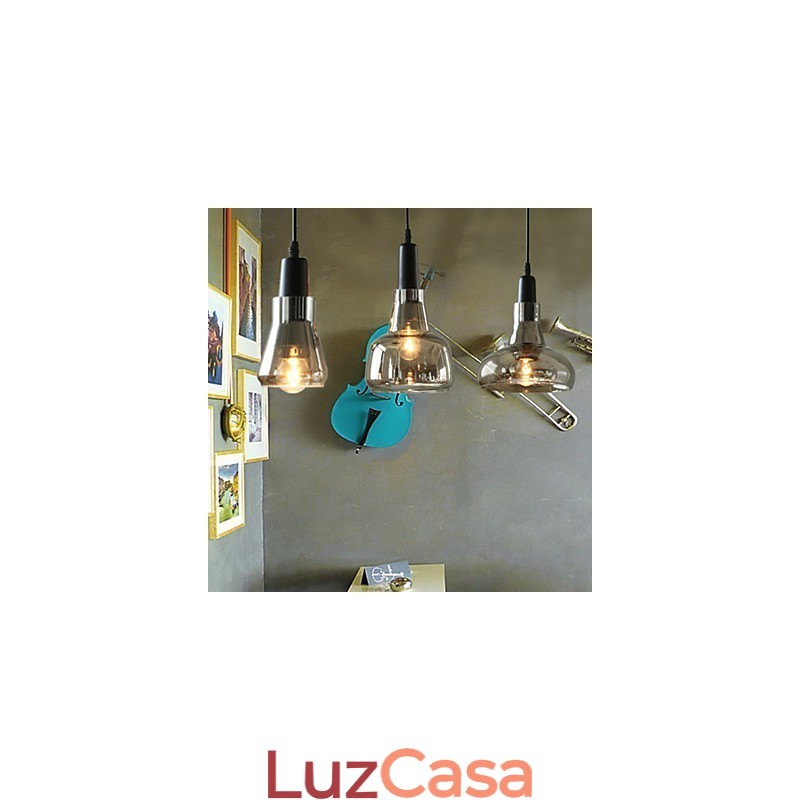 Contratado e contemporâneo sombra moda decoração lustre de vidro