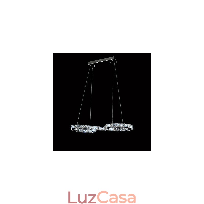 Modelo Pendente Luz Moderna Lâmpadas de Cristal Iluminação Luminárias de Teto Luxuosas