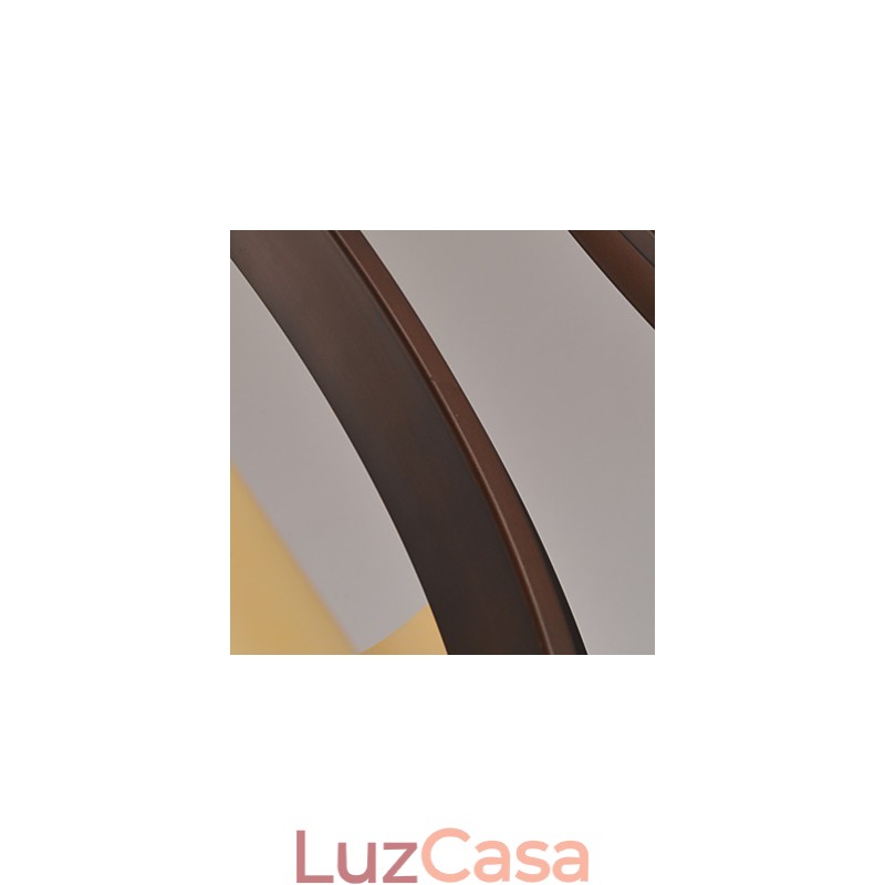 Lustre de metal tradicional clássico retrô estilo mini pintura