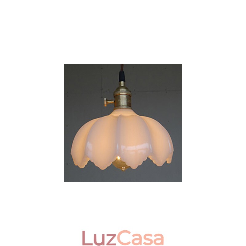 Luminária pendente de plástico estilo mini tigela outros