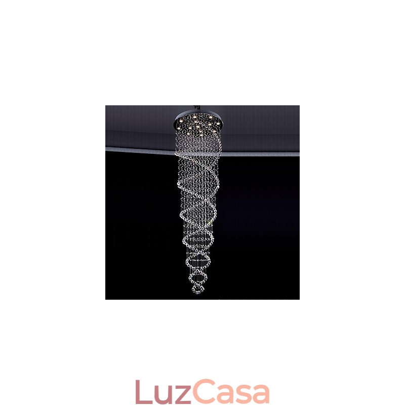 Moderno Contemporâneo Tradicional Clássico Rústico Lodge Vintage Country Island Cristal Galvanizado Metal Pendente Luz