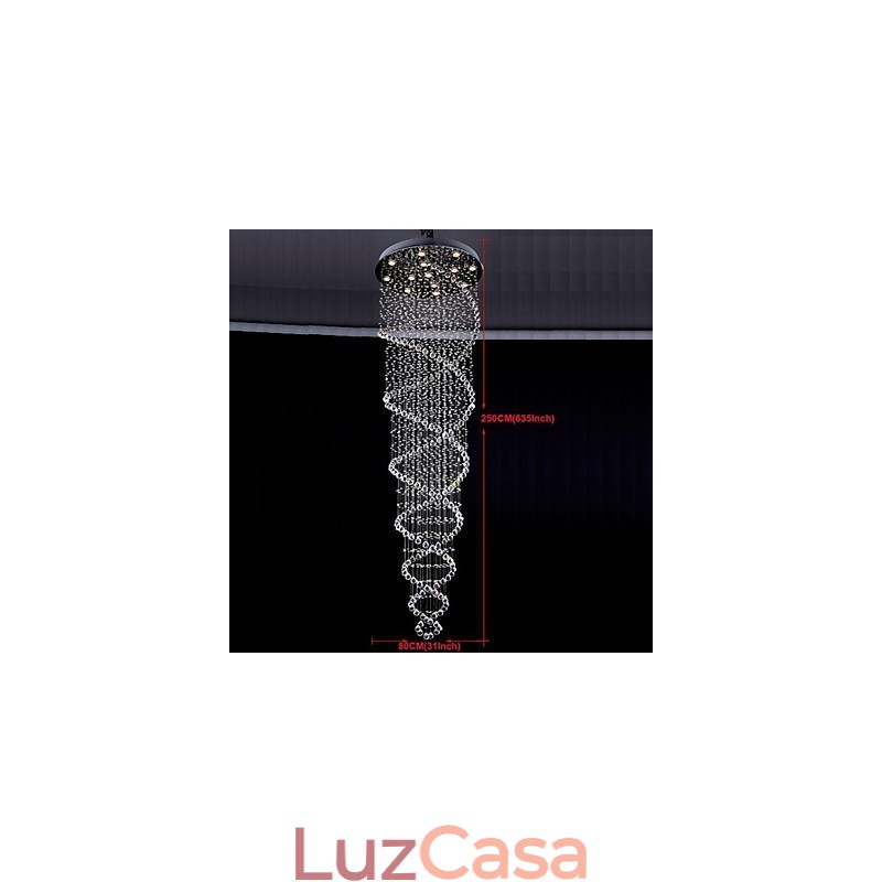 Moderno Contemporâneo Tradicional Clássico Rústico Lodge Vintage Country Island Cristal Galvanizado Metal Pendente Luz