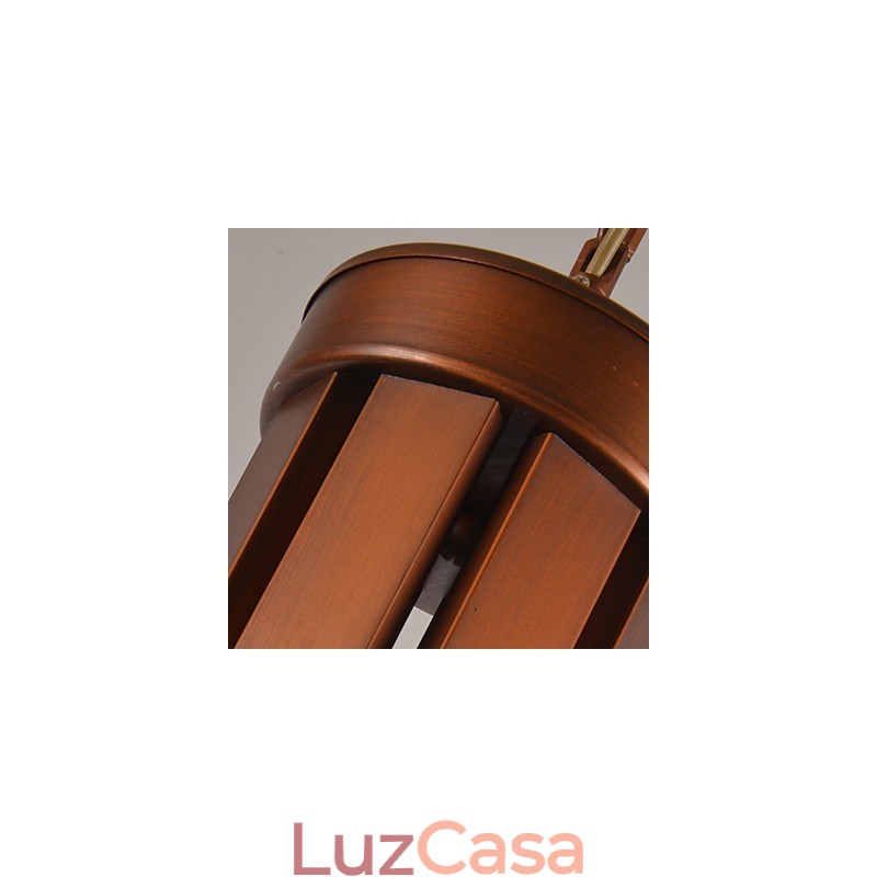 Lustre de metal tradicional clássico retrô estilo mini pintura