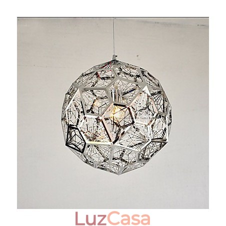 Lustre de malha de tijolo prateado prateado Lustre de malha de tijolo prateado prateado