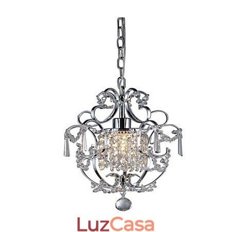 Luminária pendente de cristal moderna Luminária pendente de cristal moderna