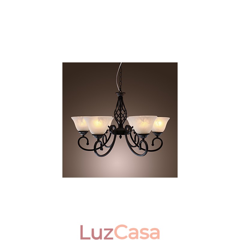 Lustre Tradicional Clássico Estilo Vela Outros