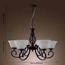 Lustre Tradicional Clássico Estilo Vela Outros