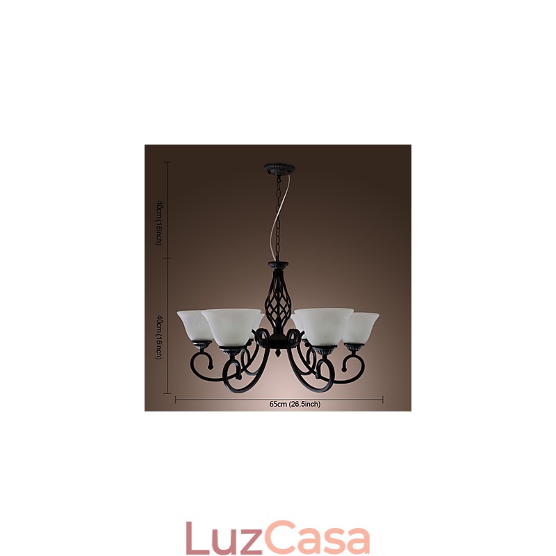 Lustre Tradicional Clássico Estilo Vela Outros