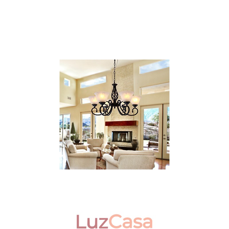 Lustre Tradicional Clássico Estilo Vela Outros