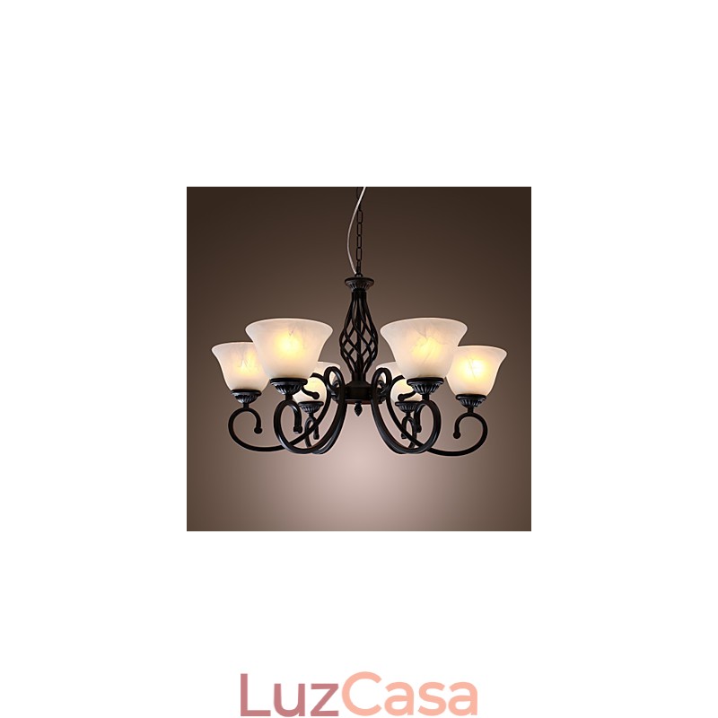 Lustre Tradicional Clássico Estilo Vela Outros