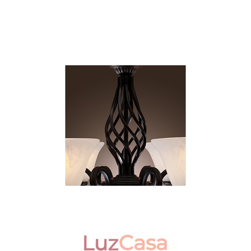 Lustre Tradicional Clássico Estilo Vela Outros