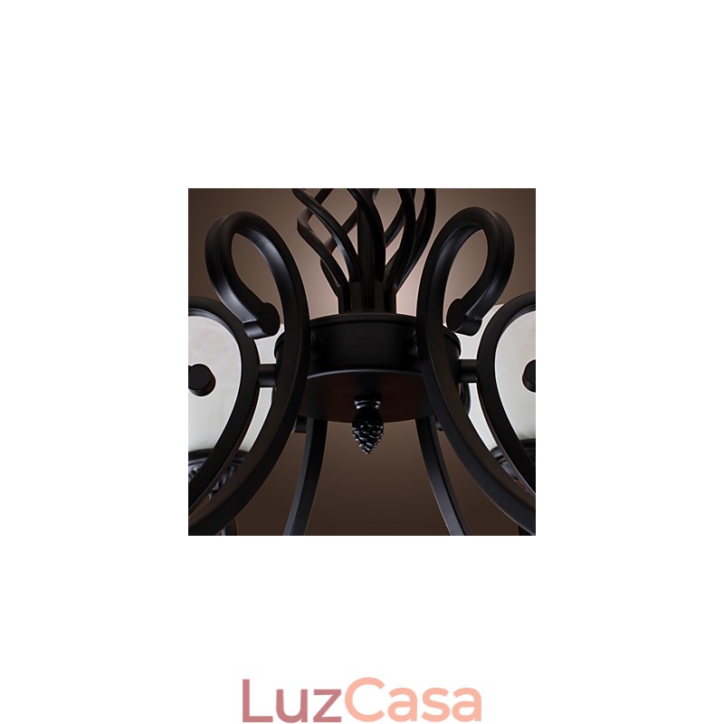 Lustre Tradicional Clássico Estilo Vela Outros
