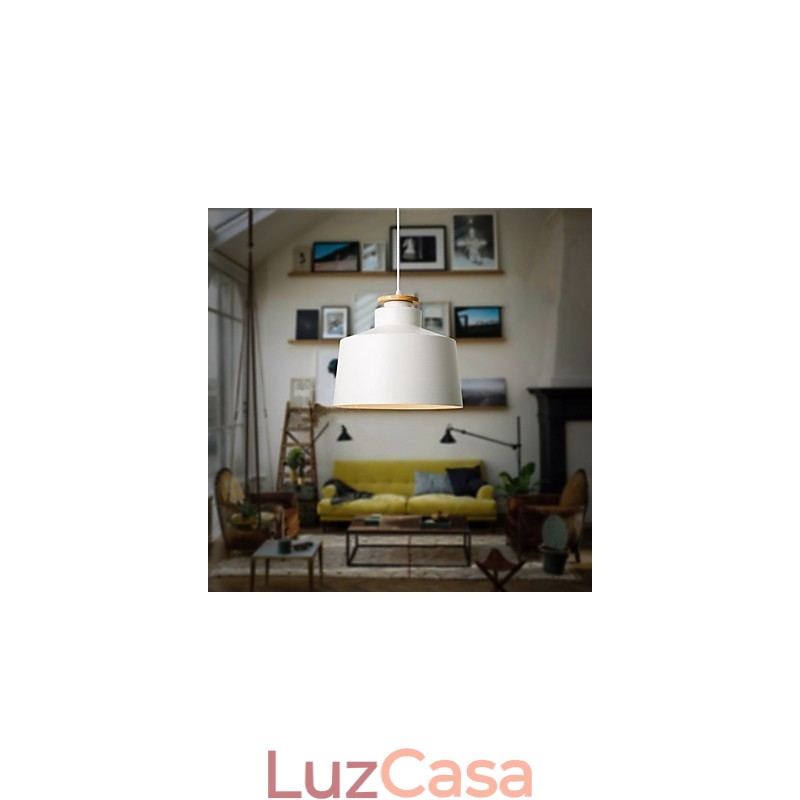 Luminárias pendentes modernas contemporâneas de metal