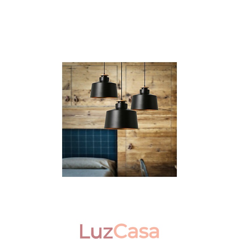 Luminárias pendentes modernas contemporâneas de metal